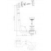 Ретро сифон для ванни Besco Amelia Retro klik-klak з переливом, chrome (SW-PRZ-CHRA)