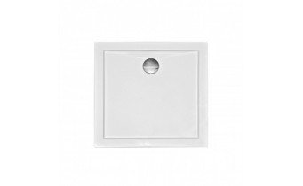 Душовий піддон акриловий низький, квадратний Besco Aquarius SlimLine 90x90 см (BAA-90-K)