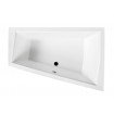 Ванна акрилова для двох осіб Besco Intima Duo 170x125 R, правостороння, асиметрична, для пари - велика (WAID-170-NP)