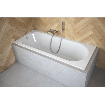 Ванна акрилова Besco Intrica Slim 160x75, пряма (WAIN-160-SL)
