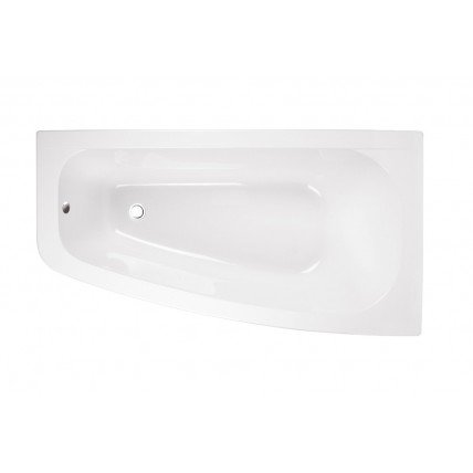 Ванна акрилова Besco Luna 150x80 R, асиметрична (WAL-150-NP)
