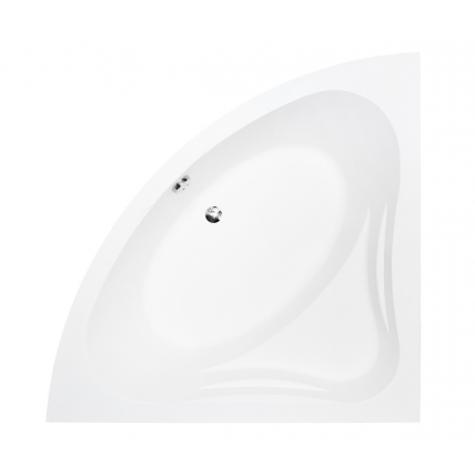 Ванна акрилова Besco Mia 140x140, кутова (WAM-140-NS)