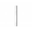 Бокова панель душової кабіни Besco Aveo Black 30x195 (PAB-30-195-C)