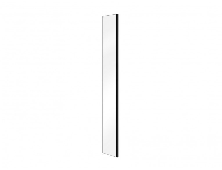 Бокова панель душової кабіни Besco Aveo Black 30x195 (PAB-30-195-C)