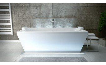 Ванна окремостояча Besco Vera 170x75, біла (WKV-170-WO)