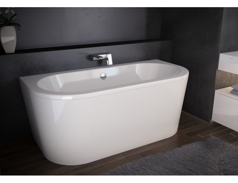 Ванна окремостояча Besco Vista 140x75, біла (WKV-140-WS)