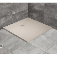 Душовий піддон з каменю Kyntos C 80x80 см бежевий, cashmere (HKC8080-84)