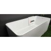 Окремостояча ванна з мармуру, каменю Dremex Glow 160x73x59,5 см, Gelcoat, білий матовий + сифон + лита полиця під аксесуари для ванни Окремостояча ванна з мармуру, каменю Dremex Glow 160x73x59,5 см, Gelcoat, білий матовий + сифон + лита полиця під аксесуари для ванни