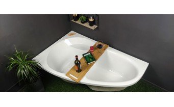 Ванна акрилова Excellent Newa Plus 150x95 см, Лівостороння (WAEX.NEL15WH)