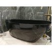 Окремостояча кам'яна ванна Besco Goya 160x70 см, чорна з сифоном click / clack, чорний (WMD-160-GBB) Окремостояча кам'яна ванна Besco Goya 160x70 см, чорна з сифоном click / clack, чорний (WMD-160-GBB)