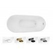 Окремостояча акрилова ванна Besco Melody 150x80 з сифоном click / clack, білий (WAS-150-MBI) Окремостояча акрилова ванна Besco Melody 150x80 з сифоном click / clack, білий (WAS-150-MBI)