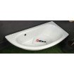 Ванна акрилова Besco Milena 150x70 L, лівостороння, асиметрична + чорна панель (WAM-150-NL-BL) Ванна акрилова Besco Milena 150x70 L, лівостороння, асиметрична + чорна панель (WAM-150-NL-BL)