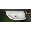 Ванна акрилова Besco Milena 150x70 L, лівостороння, асиметрична + чорна панель (WAM-150-NL-BL) Ванна акрилова Besco Milena 150x70 L, лівостороння, асиметрична + чорна панель (WAM-150-NL-BL)