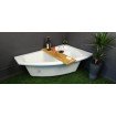Ванна акрилова Besco Rima 140x90 L, Лівостороння, асиметрична, із заокругленим кутом (WAR-140-NL)