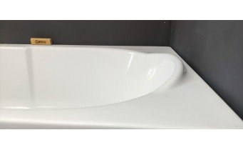 Ванна акрилова Polimat Miki асиметрична 145х85, R, Правостороння + ніжки (00420)