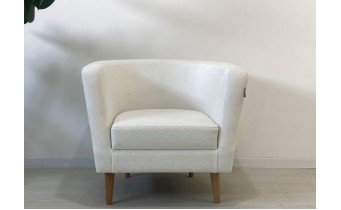Крісло не розкладне м'яке Осло 1200 / Oslo 1200 Beige / Молочний, колір та тканину можна обрати