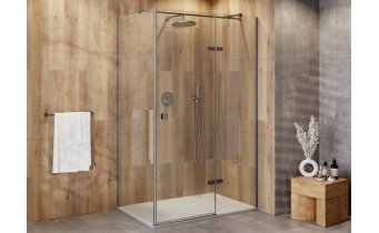 Душовий піддон конгломерат SMC, прямокутний Besco Vexo White UltraSlim 140x90x2,6 см, Білий матовий, із структорованою поверхнею