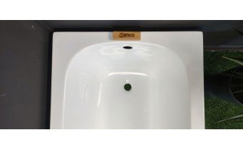 Акрилова пряма ванна Polimat Classic 130x70 + ніжки (00134)