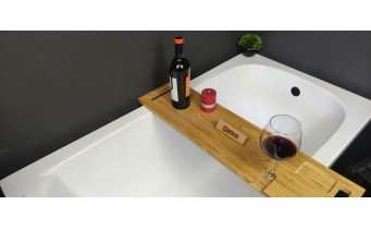 Акрилова пряма ванна Polimat Classic 130x70 + ніжки (00134)