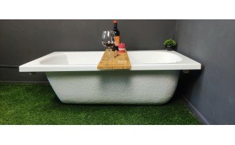Акрилова пряма ванна Polimat Classic 130x70 + ніжки (00134)