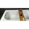 Ванна акрилова Polimat Medium 160x75 пряма + ніжки (00223) Ванна акрилова Polimat Medium 160x75 пряма + ніжки (00223)