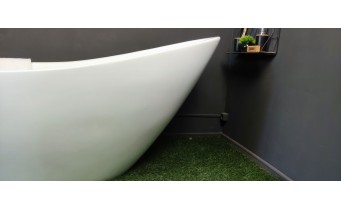 Ванна акрилова окремостояча Polimat ZOE 180х80 см, біла  глянцева + ніжки (00256)