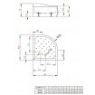 Душовий піддон напівкруглий глибокий Radaway Korfu A 90x90x48,5 см, білий, з місцем для сидіння (4S99400-03) Душовий піддон напівкруглий глибокий Radaway Korfu A 90x90x48,5 см, білий, з місцем для сидіння (4S99400-03)