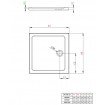 Душовий піддон Radaway Doros C 100x100x5 см, білий (SDRC1010-01) Душовий піддон Radaway Doros C 100x100x5 см, білий (SDRC1010-01)