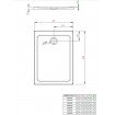 Душовий піддон прямокутний Radaway Doros Plus F 100x80x5 см, білий (SDRFP1080-01) Душовий піддон прямокутний Radaway Doros Plus F 100x80x5 см, білий (SDRFP1080-01)