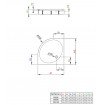 Душовий піддон Radaway Patmos A 100x100x16 см, білий (4S11155-03)