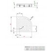 Душовий піддон Radaway Rodos A Compact 90x90x16,5 см, білий (4P99155-03) Душовий піддон Radaway Rodos A Compact 90x90x16,5 см, білий (4P99155-03)