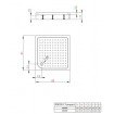 Душовий піддон квадратний Radaway Rodos C Compact 80x80x16,5 см, білий (4K88155-04) Душовий піддон квадратний Radaway Rodos C Compact 80x80x16,5 см, білий (4K88155-04)