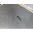 Душовий піддон, камяний Radaway Kyntos C 100x100 см, антрацит (HKC100100-64)