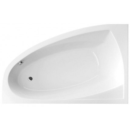 Акрилова ванна Radaway Rineia 160x100 L, асиметрична з ніжками + сифон для ванни Radaway R135L (WA1-31-160x100L)