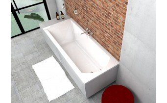 Ванна акрилова Besco Shea Slim 140x70, пряма, торець бортика 15 мм (WAS-140-SL) Ванна акрилова Besco Shea Slim 140x70, пряма, торець бортика 15 мм (WAS-140-SL)