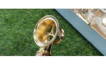 Сифон для ванни ретро Besco Retro Otylia Gold klik-klak з переливом, золотий колір (SW-PRZ-ZLO)