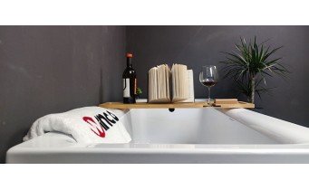 Ванна акрилова Besco Talia 140x70, пряма (WAT-140-PK)