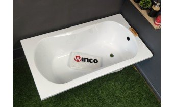 Ванна акрилова Besco Aria 170x70 см, пряма, округлі форми всередині (WAA-170-PA)