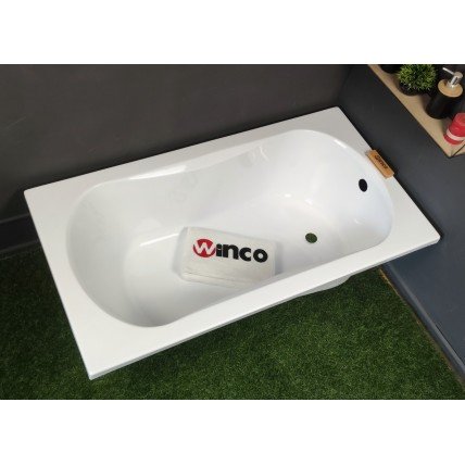 Ванна акрилова Besco Aria 170x70 см, пряма, округлі форми всередині (WAA-170-PA)