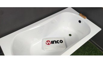 Ванна акрилова Besco Aria 170x70 см, пряма, округлі форми всередині (WAA-170-PA)