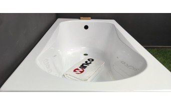 Ванна акрилова Besco Aria 170x70 см, пряма, округлі форми всередині (WAA-170-PA)
