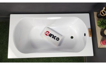 Ванна акрилова Besco Aria 170x70 см, пряма, округлі форми всередині (WAA-170-PA)