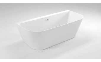 Окремостояча акрилова ванна Rea Olimpia 170x80 з сифоном click / clack (REA-W0633)