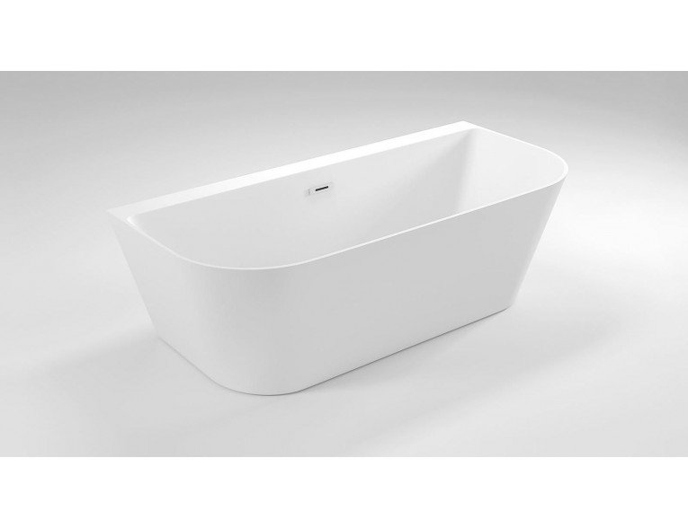 Окремостояча акрилова ванна Rea Olimpia 170x80 з сифоном click / clack (REA-W0633)
