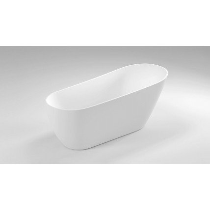 Окремостояча акрилова ванна Rea Santana 170x80 з сифоном click / clack (REA-W0632)