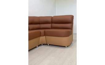 Кут кухонний з екошкіри Сеньйор / Senior 140 на 200 см, з нішею під сидінням (FABRVN-01) Розмір можна змінити