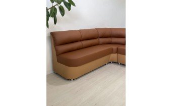Кут кухонний з екошкіри Сеньйор / Senior 140 на 200 см, з нішею під сидінням (FABRVN-01) Розмір можна змінити