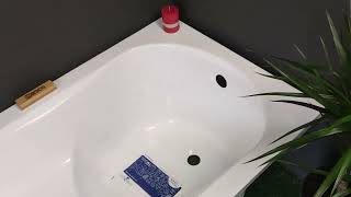 Ванна акрилова з місцем для сидіння Besco Aria Rehab