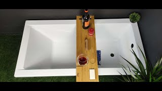 Пряма акрилова ванна Besco Modern