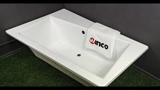 Асиметрична акрилова ванна Besco Infinity